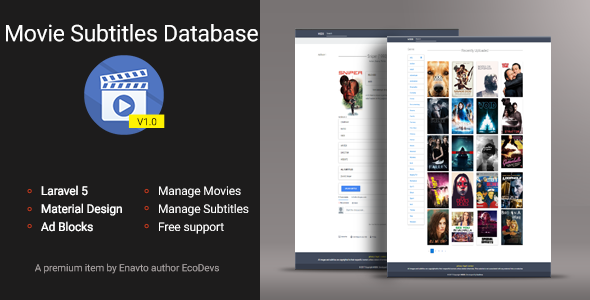 MSDB - Movie Subtitles Database