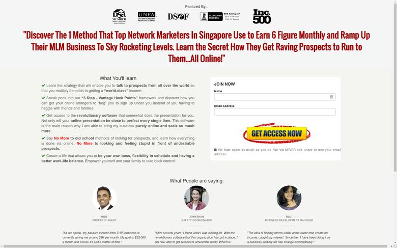 MLM - Sales funnel